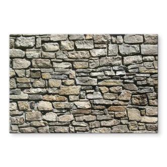 Spatscherm Muur van Natuursteen 