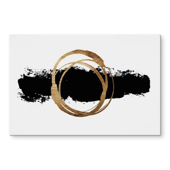 Stænkplade - Kubistika - Sort og guld Stænkplade - Kubistika - Sort og guld