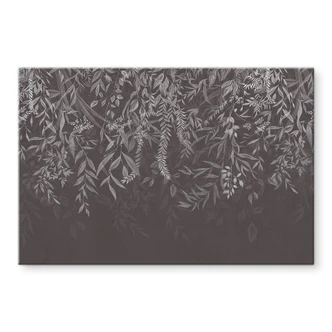 Spatscherm Elegante wilgentakken in donkergrijs - Ms Tiff 