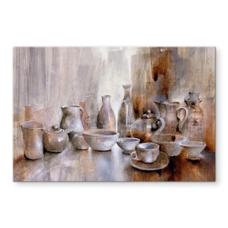 Spritzschutz Schmucker - Stillleben mit Teekanne 02 