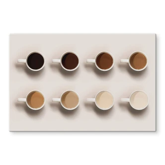 Spatscherm Shades of Coffee 