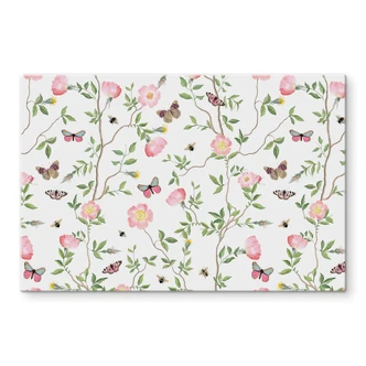 Spatscherm Roze rozen in de lente - UN Designs 