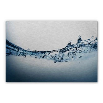Splashback Alu-Dibond Water Flow 