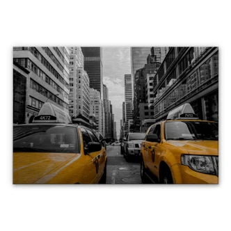 Spatscherm Alu-Dibond Streets in New York City 