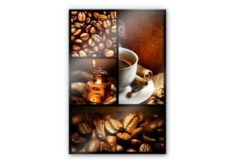 Spritzschutz Enjoy Coffee - hochkant 