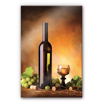 Spritzschutz Weißwein - hochkant 