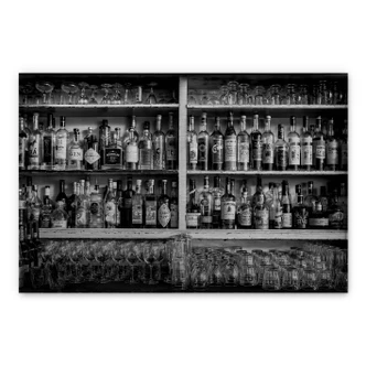 Spatscherm Alu-Dibond Klein - The Classic Bar 