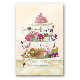 Spritzschutz Leffler - Glitzer Muffinparade 