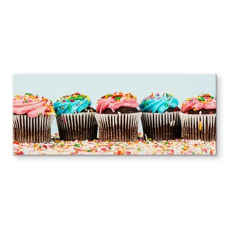Spritzschutz Party Cupcakes - Panorama 
