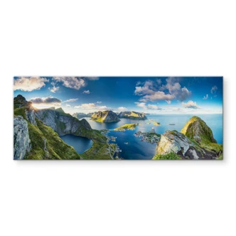 Pannello paraschizzi Roemmelt - Vista Reinebringen 