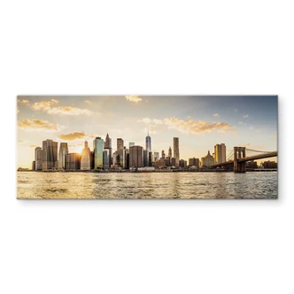 Spatscherm Sunset in Manhattan 