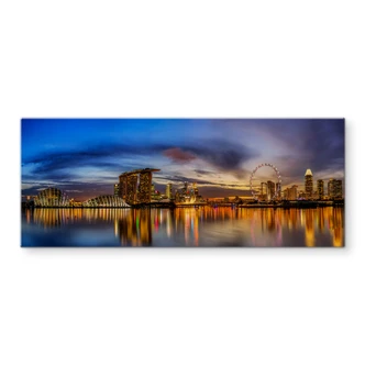 Spatcherm Xie - Lights in Singapore - Panorama 