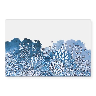 Pannello paraschizzi - Fiori in acquarello Pannello paraschizzi - Fiori in acquarello