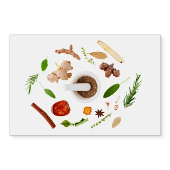 Pannello paraschizzi - Spezie - trasparente Pannello paraschizzi - Spezie - trasparente