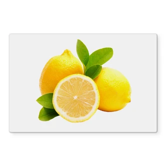 Spatscherm Citroenen - transparant Spatscherm Citroenen - transparant