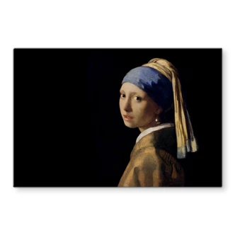 Stænkplade - Vermeer - Pigen med perleørering 