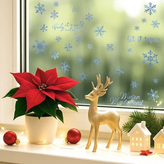 Sticker snowflakes Sticker snowflakes