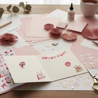 Valentine's Day stickers - Love greetings with hearts Valentine's Day stickers - Love greetings with hearts