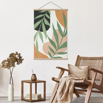 Stampe su tessuto Rami verdi nella giungla - Costa 