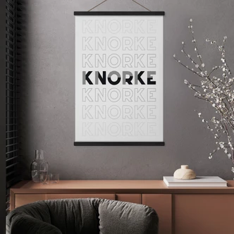 Stoffbild Typograife - Knorke 