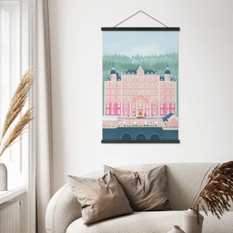 Stoffbild Grand Budapest Hotel - Lizde 