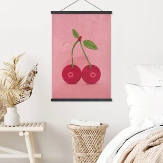 Stoffbild Sinnliche Kirschen - Oltmanns 