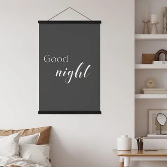 Obraz tkaniny Dobranoc 