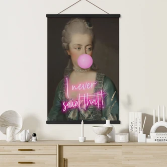 Stoffbild Marie Antoinette: I never said that - Grace Digital Art 