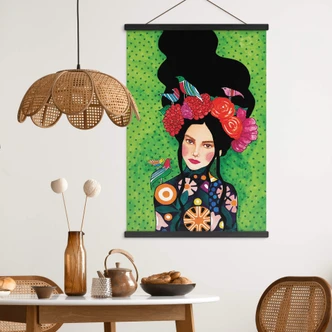 Textielposter Hülya - Secret 