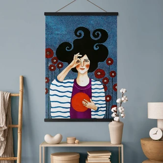 Textielposter Hülya - Proud 