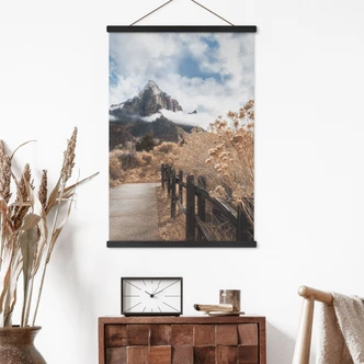 Stoffbild Der Weg zum Gipfel - Iqbal 