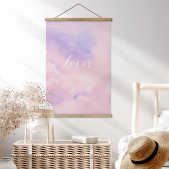 Textielposter Lover- geïnspireerd door Taylor Swift 