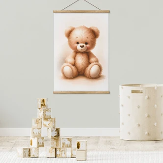 Poster tessile Piccolo orsacchiotto - Magnusson 