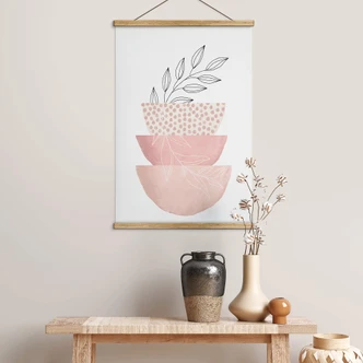 Stoffbild Pflanze - Zarte Schönheit der Natur - Moss 