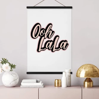 Stoffbild Oh La La 