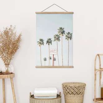 Obraz tkaniny Palmy w hotelu Aloha - Sisi & Seb 