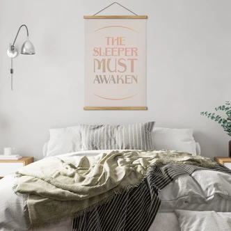 Stoffbild Filmzitat aus Dune - The Sleeper must awaken 