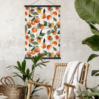 Póster de tela Mandarinas - UN Designs 