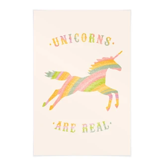 Stoffbild Bodart - Einhörner sind echt 