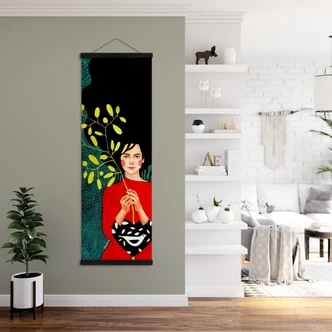 Tekstil plakat Hülya - Eksistens - Panorama 