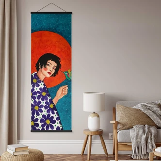 Poster tessile Lasciarsi alle spalle - Hülya Poster tessile Lasciarsi alle spalle - Hülya