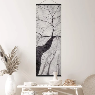 Stoffbild Pavlasek - Ein Blick in die Baumkronen - Panorama 