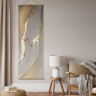 Textile poster Golden sand - Purina-Purite 