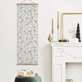 Textielposter Dennentakken Christmas 