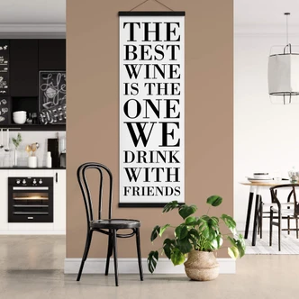 Stoffbild The best Wine - Panorama 