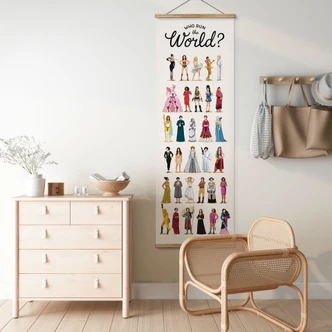 Obraz tkaniny Who Run the World - Tohmé - Panorama 