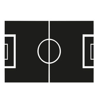 Tafelfolie Fussballfeld 