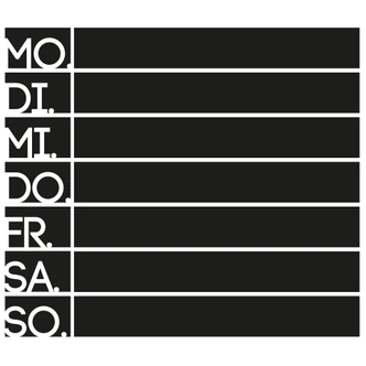 Adesivo lavagnetta Agenda 2 - 44x38 cm 