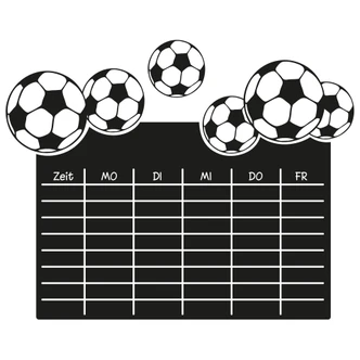 Adesivo lavagnetta Agenda calcio 