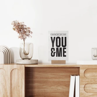 Tischaufsteller You and me - Kerr-Dineen 